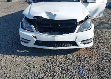 2013 Mercedes-Benz C 300 Sport 4Matic from USA, damaged, VIN WDDGF8AB8DR282519